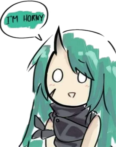 🌚 Стикер «Arknights cursed meme» для Telegram