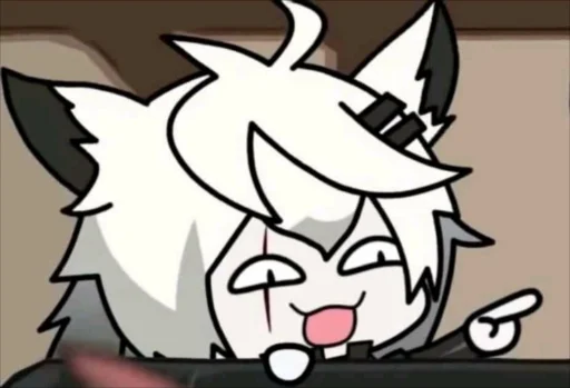 😏 Стикер «Arknights cursed meme» для Telegram