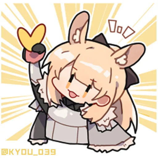 🥰 Стикер «Arknights cursed meme» для Telegram