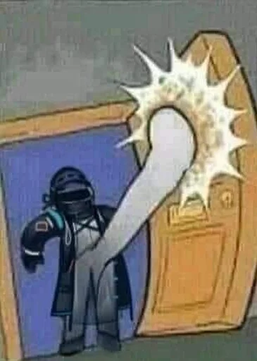 🤛 Стикер «Arknights cursed meme» для Telegram
