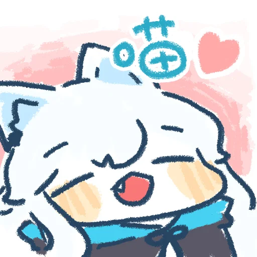 ☺️ Стикер «Гача» для Telegram