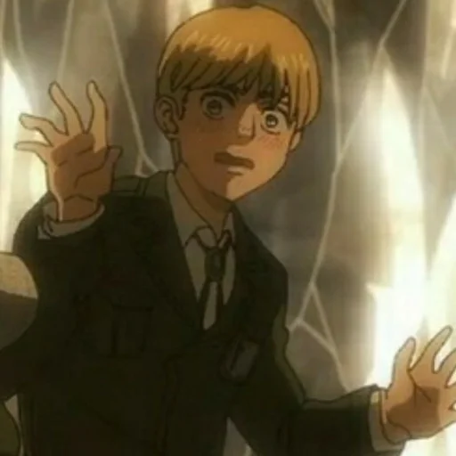 🌊 Стикер «Armin Arlert» для Telegram