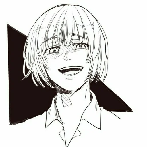 🌊 Стикер «Armin Arlert» для Telegram