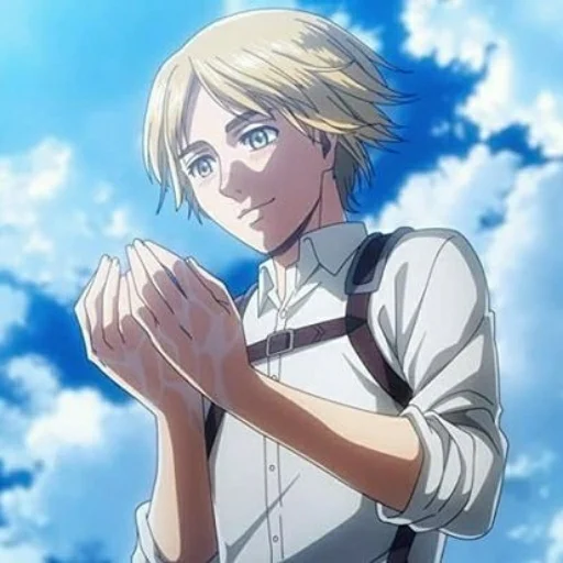 🌊 Стикер «Armin Arlert» для Telegram
