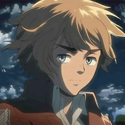 🌊 Стикер «Armin Arlert» для Telegram