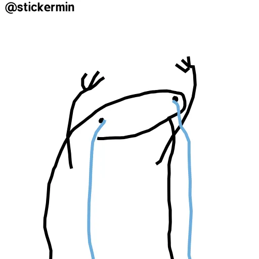 😭 Стикер «ᎪᎡᎷᏆℕ» для Telegram