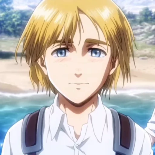 🥏 Стикер «Armin Arlert» для Telegram