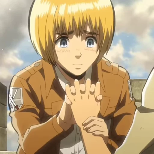 🥏 Стикер «Armin Arlert» для Telegram