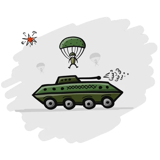 🤨 Стикер «Army Day» для Telegram