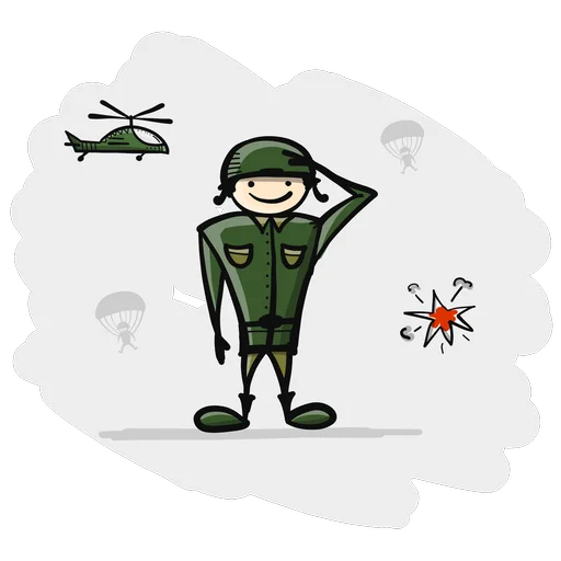😁 Стикер «Army Day» для Telegram