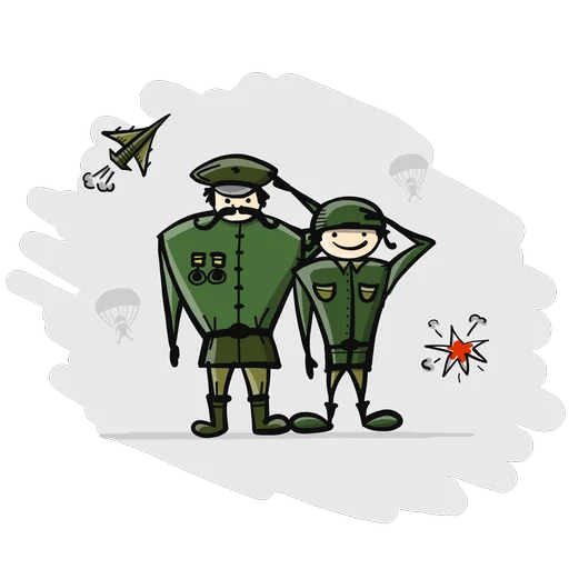 😁 Стикер «Army Day» для Telegram