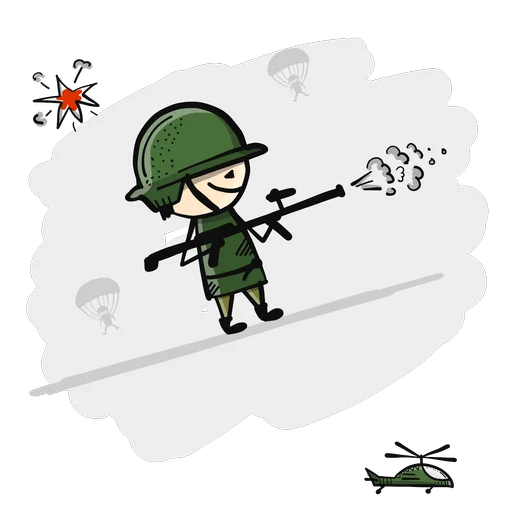 😇 Стикер «Army Day» для Telegram