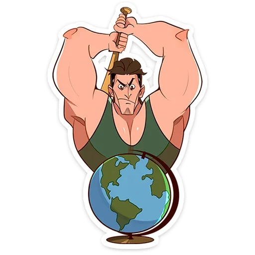 🗡️ Стикер «Арни» для Telegram
