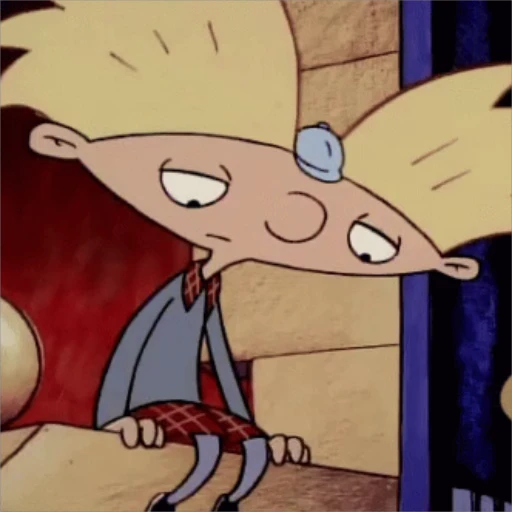 😭 Стикер «Hey Arnold!» для Telegram
