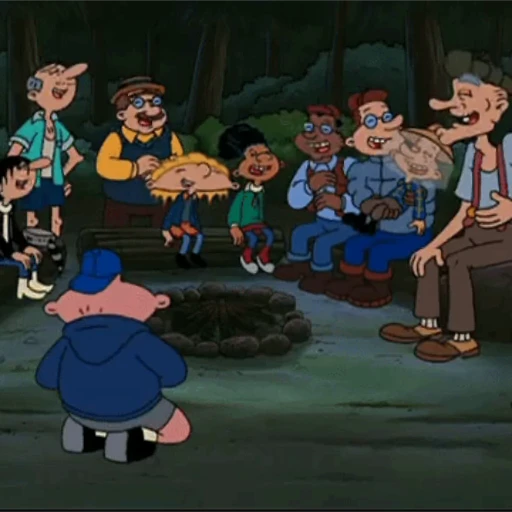 😀 Стикер «Hey Arnold!» для Telegram