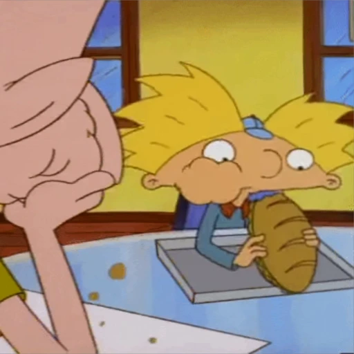 🥙 Стикер «Hey Arnold!» для Telegram