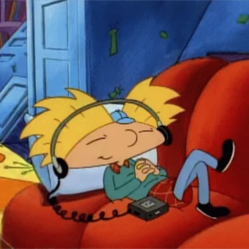🎧 Стикер «Hey Arnold!» для Telegram