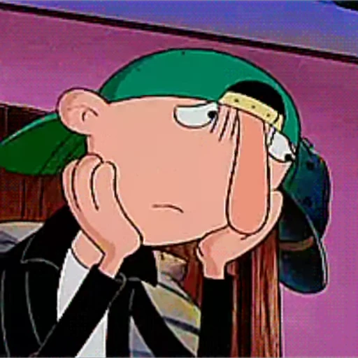 😭 Стикер «Hey Arnold!» для Telegram