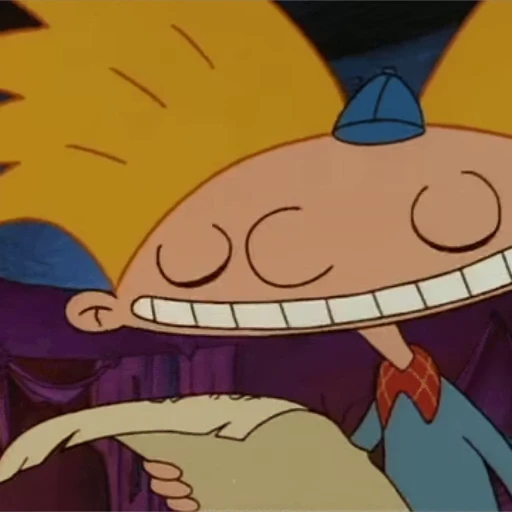 😀 Стикер «Hey Arnold!» для Telegram
