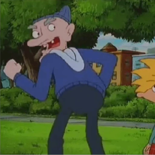 🥳 Стикер «Hey Arnold!» для Telegram