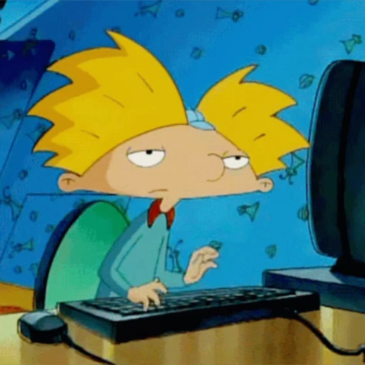 ⌨️ Стикер «Hey Arnold!» для Telegram