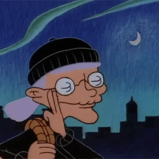 👵 Стикер «Hey Arnold!» для Telegram