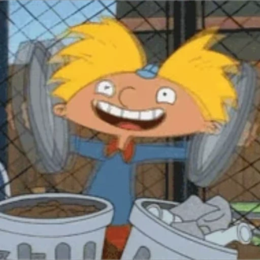 🥳 Стикер «Hey Arnold!» для Telegram