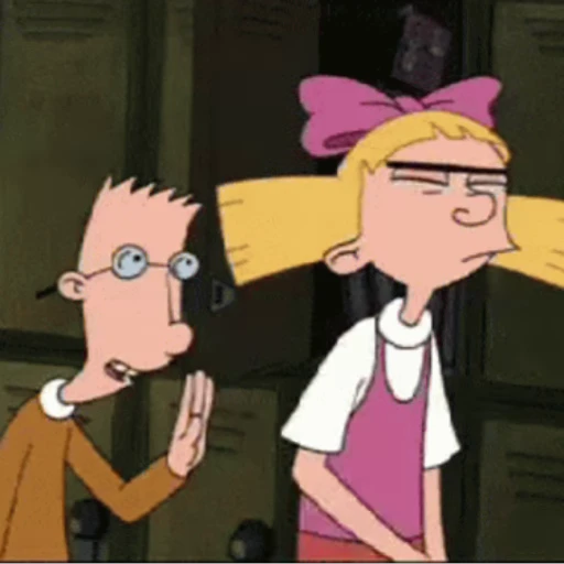 😤 Стикер «Hey Arnold!» для Telegram