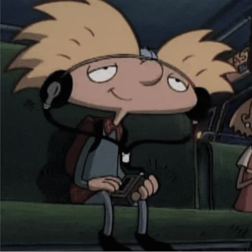 🎧 Стикер «Hey Arnold!» для Telegram