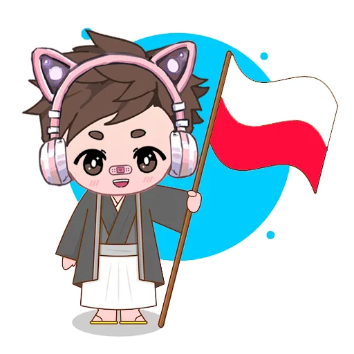 🇵🇱 Стикер «Aron» для Telegram
