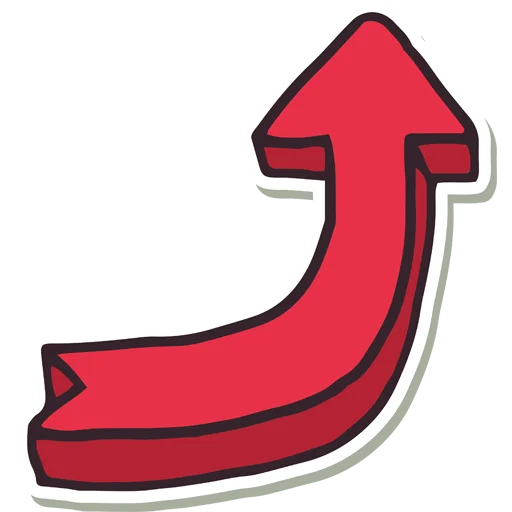 ⬆️ Стикер «Arrows ⬆⬇» для Telegram
