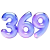 Стикер 46 🩷 Видеоанимированный набор эмоджи с 3D рандомчиком