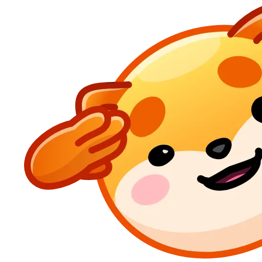 🫡 Стикер «Fox emoji» для Telegram