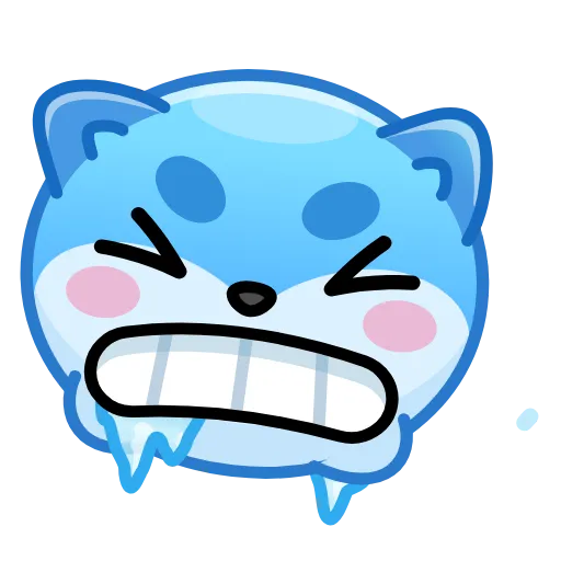 🥶 Стикер «Fox emoji» для Telegram