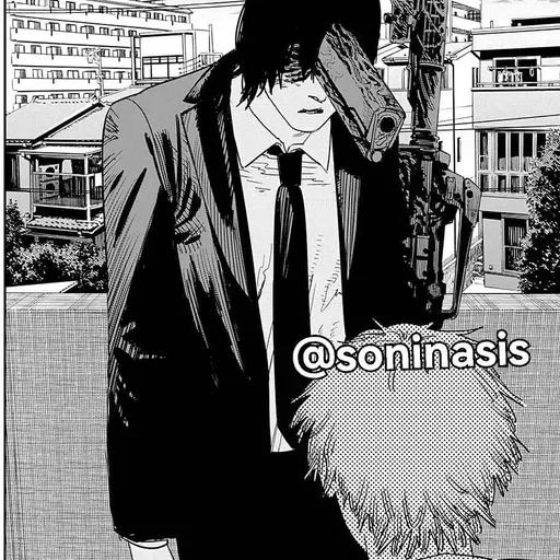 🌟 Стикер «Chainsaw Man» для Telegram