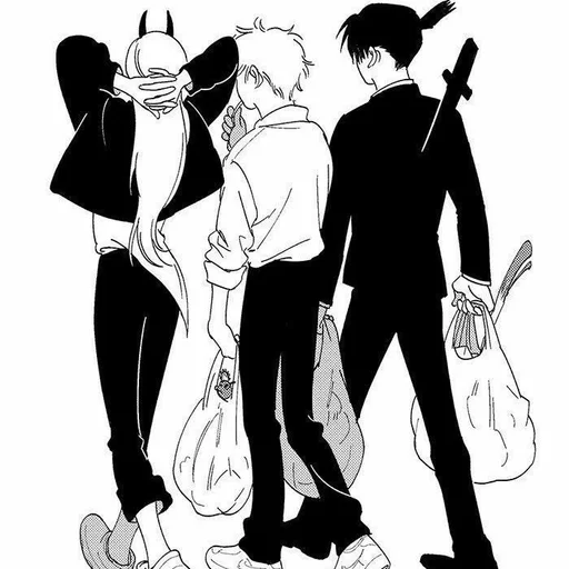 ❤️‍🩹 Стикер «Chainsaw Man» для Telegram