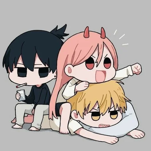❤️‍🩹 Стикер «Chainsaw Man» для Telegram
