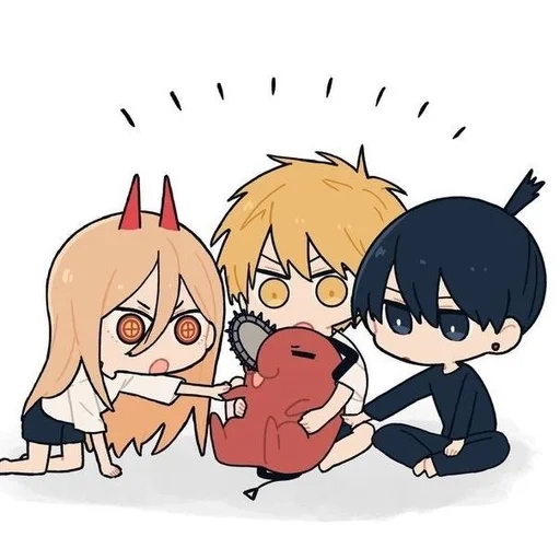 ❤️‍🩹 Стикер «Chainsaw Man» для Telegram