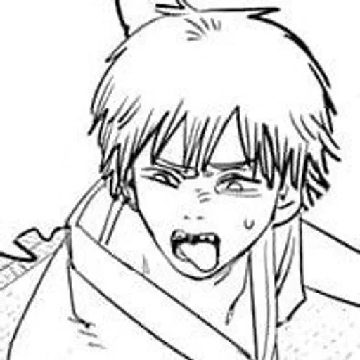 ❤️‍🩹 Стикер «Chainsaw Man» для Telegram