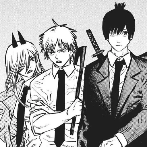 ❤️‍🩹 Стикер «Chainsaw Man» для Telegram