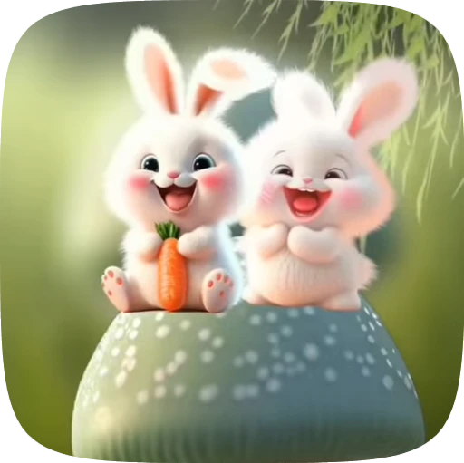 👩‍❤‍👩 Стикер «Art Baby» для Telegram