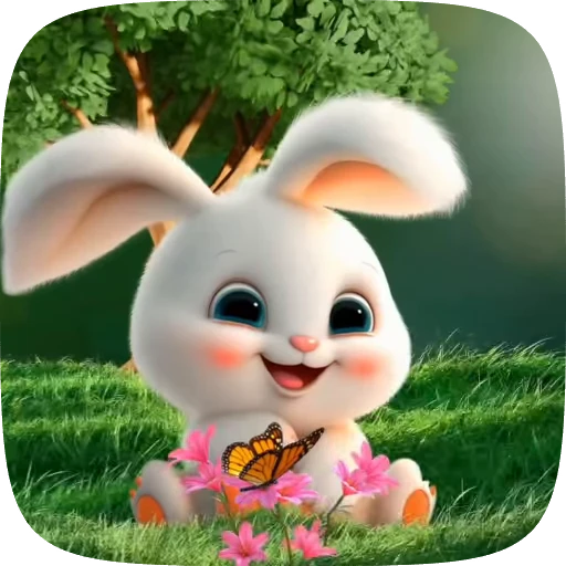 🦋 Стикер «Art Baby» для Telegram