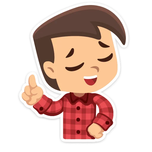 ☝️ Стикер «Артём / Artem» для Telegram