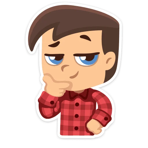 🤔 Стикер «Артём / Artem» для Telegram
