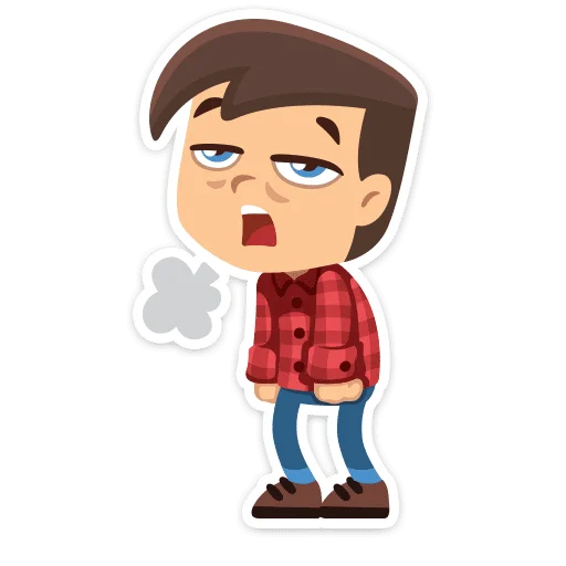 😫 Стикер «Артём / Artem» для Telegram