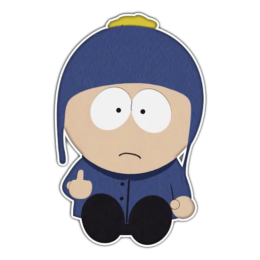 🖕 Стикер «Южный Парк South Park» для Telegram