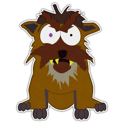 😡 Стикер «Южный Парк South Park» для Telegram