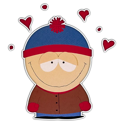 ❤️ Стикер «Южный Парк South Park» для Telegram
