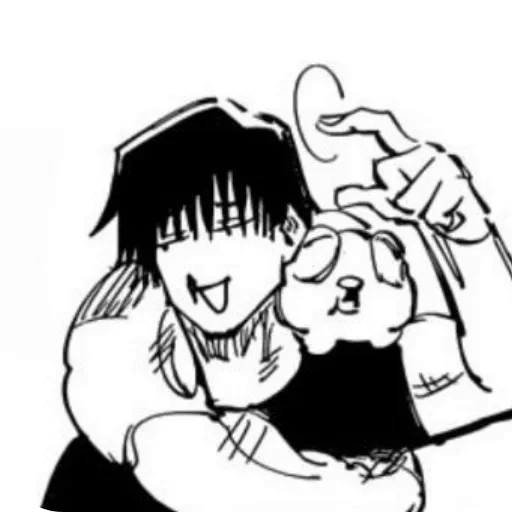 👄 Стикер «Jujutsu Kaisen» для Telegram