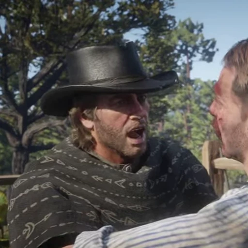 🪙 Стикер «Arthur Morgan» для Telegram